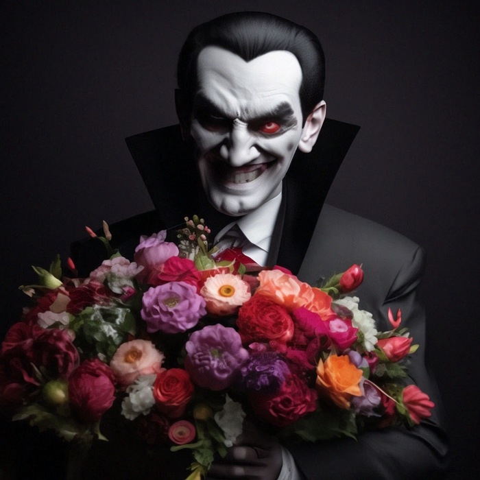 Поздравления от Дракулы для всех ведьм