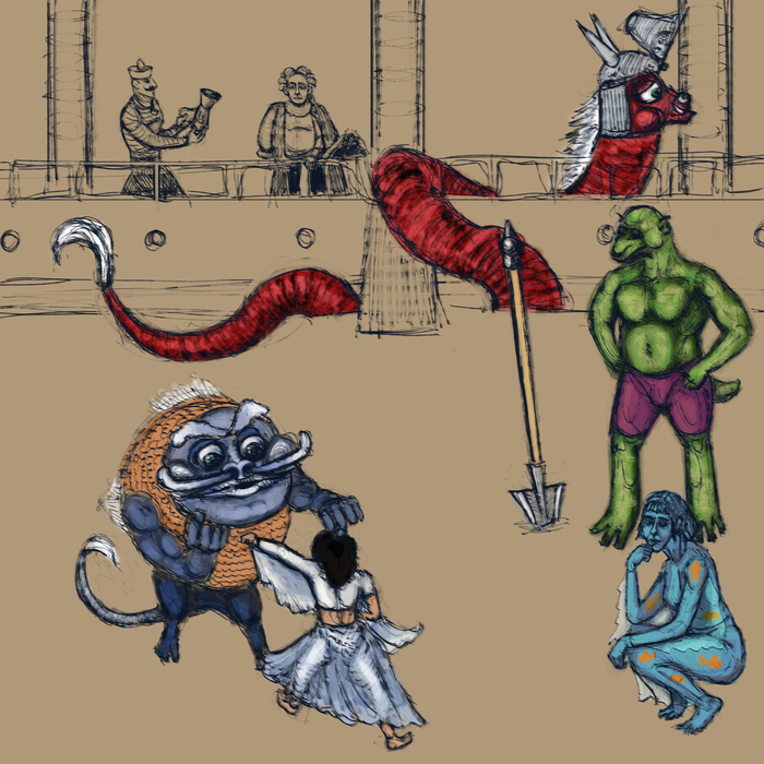 Эскиз №4 Примерка цветов