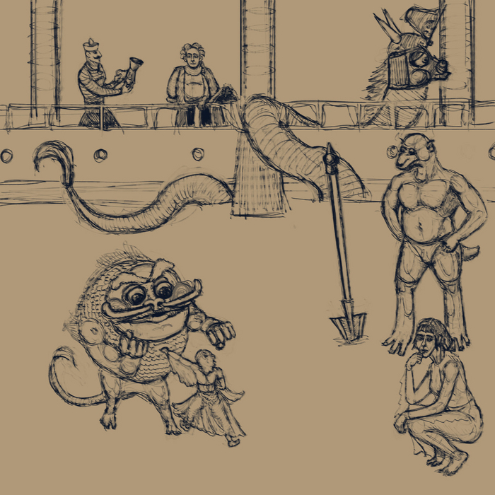 Эскиз №3 Ещё больше корректировок