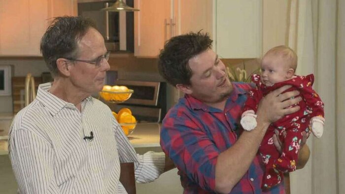 Отец с дочерью