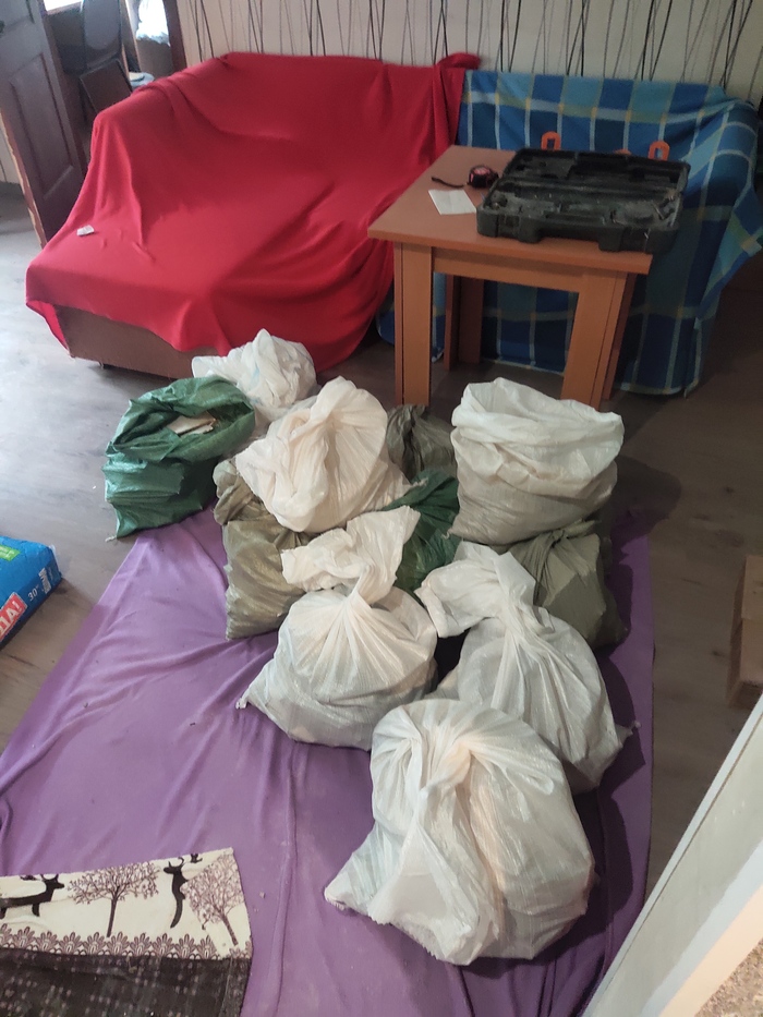 Это же потом все нужно спустить с 3 этажа 🙄