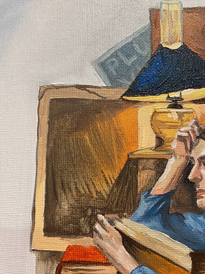 Копия картины Нормана Роквелла Картина маслом, Хобби, Иллюстрации, Норман Роквелл, Арт, Длиннопост