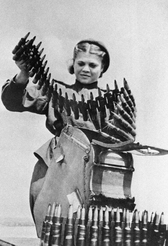 Женское лицо было у многих соединений ПВО.