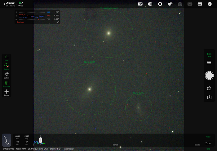 Окно интерфейса