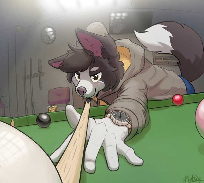 Snooker , Furry Canine, Furry Dog, , Furry Art, , Twitter (), 