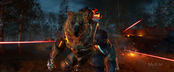 Как горят танки Абрамс? 3D анимация