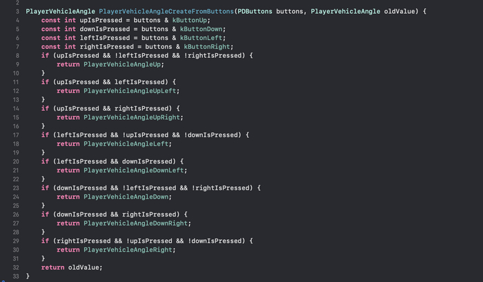   PlayerVehicleAngleCreateFromButtons