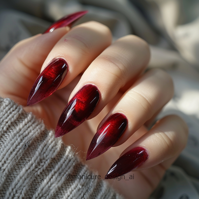 Маникюр вдохновленный текстурой драгоценных камней Часть 1