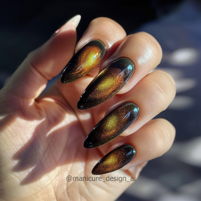 Маникюр от нейросети - минералы Часть 3