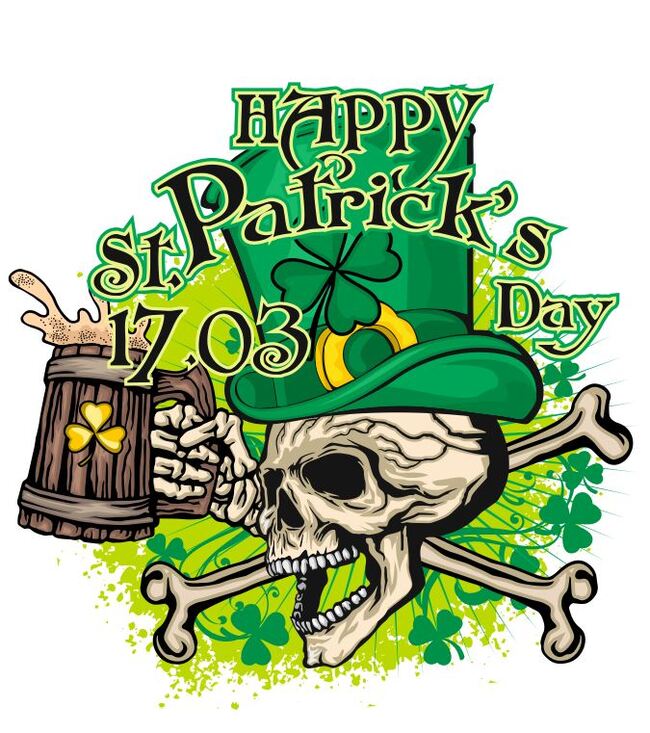 St. Patrick skull , , , , ,  , , 