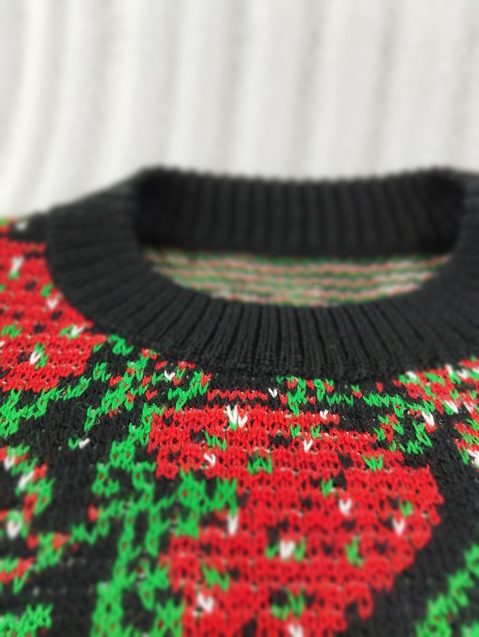 горловина двойная резинка 2*1