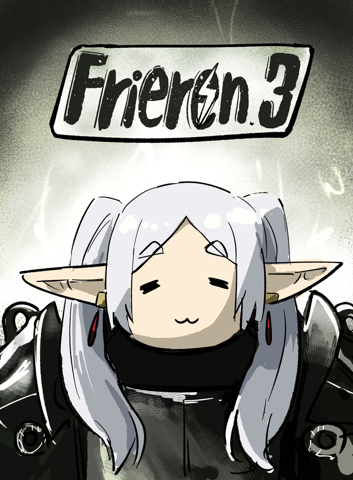 Frieren 3 Anime Art, , Frieren, Sousou no Frieren, Fallout 3, , Twitter ()