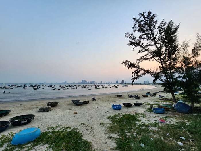 Вечерком с дальнего конца пляжа.