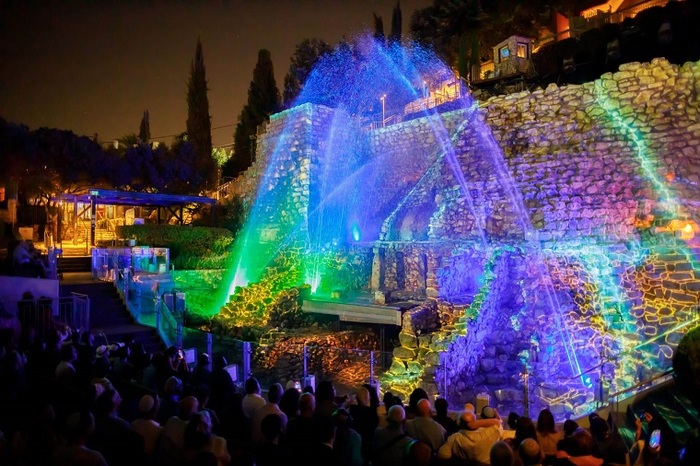 Иерусалим - ночное световое шоу