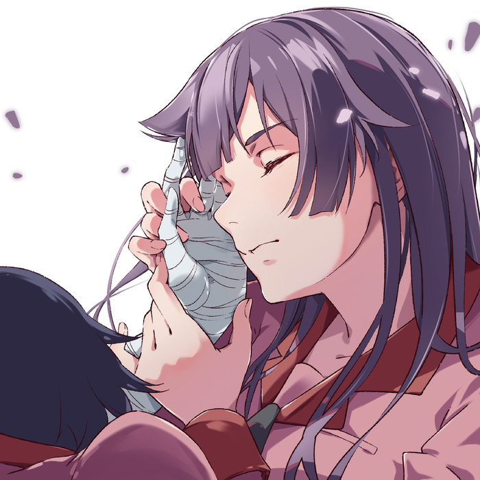 Hitagi Senjougahara Anime Art, , , , Hitagi Senjougahara, Kanbaru Suruga, Monogatari series