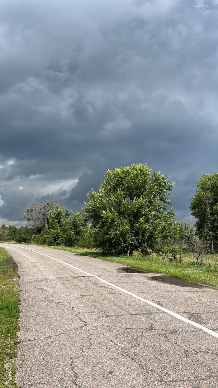 За минуту до урагана