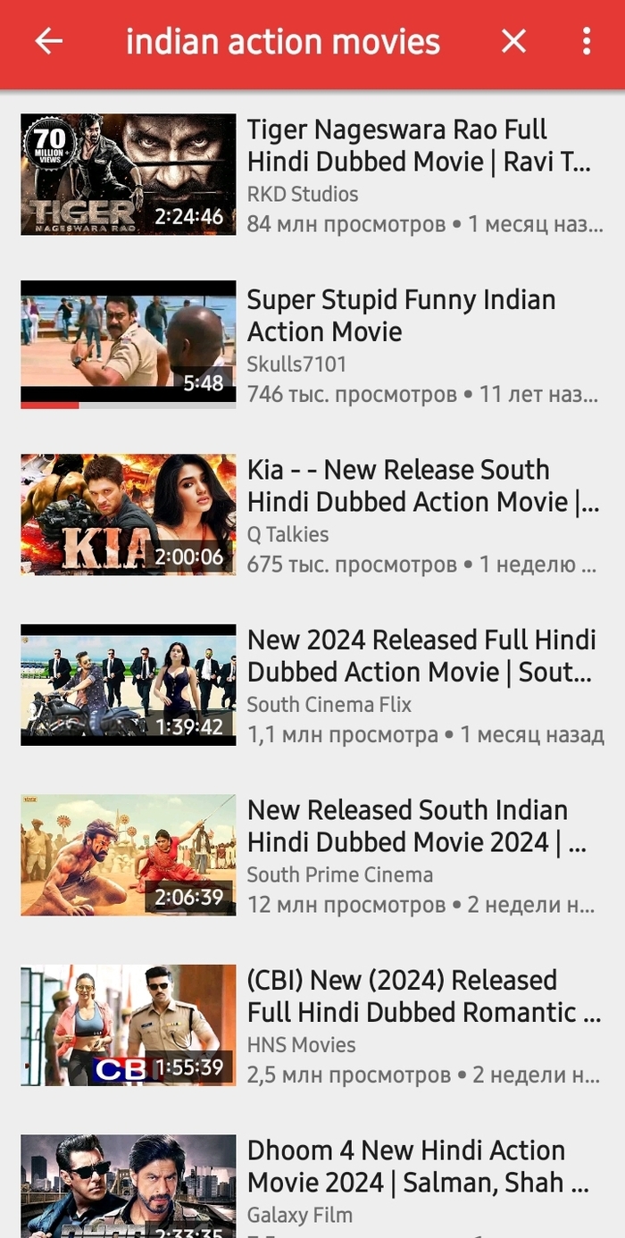    Indian action movies  , , , , ,  ,   , 