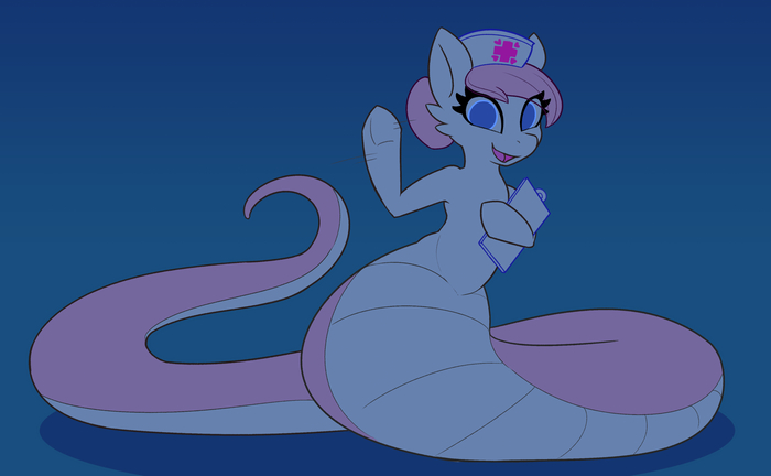   , ! ,    ! My Little Pony, Nurse Redheart, Snakepony