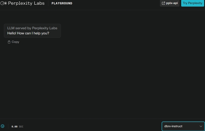 Языковая модель DBRX доступна для использования