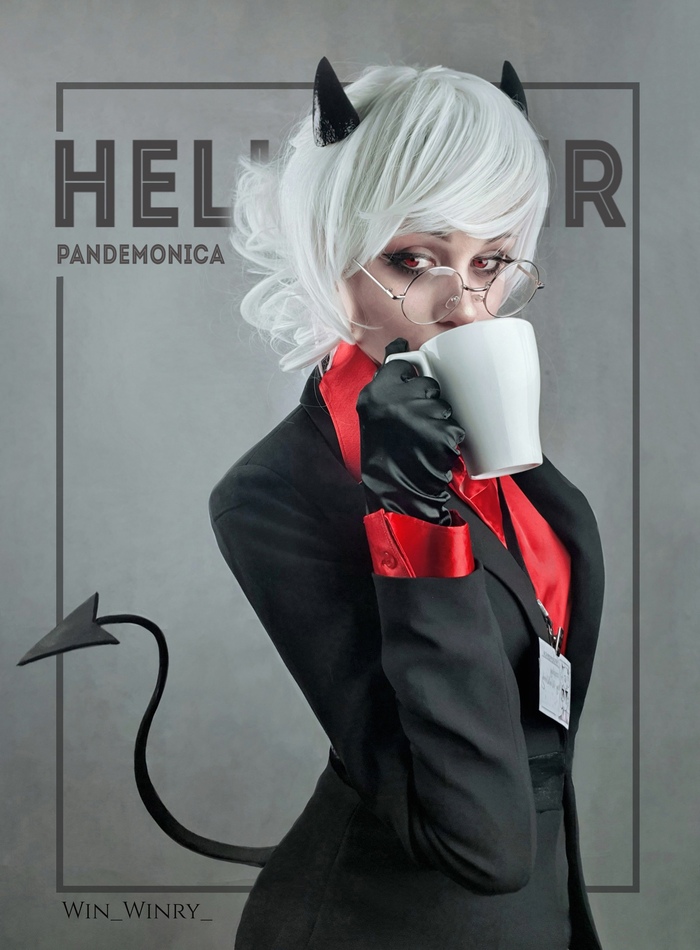 Helltaker cosplay by Win_Winry_ , , , Pandemonica, Helltaker, 