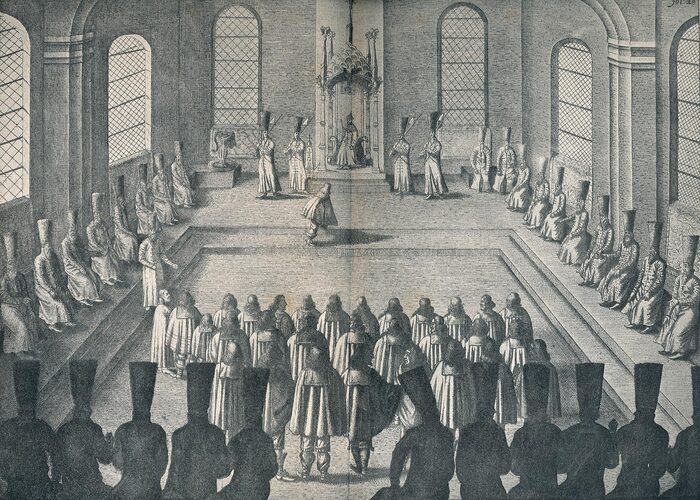 публичная аудиенция в Кремле, 19 августа 1634 г.