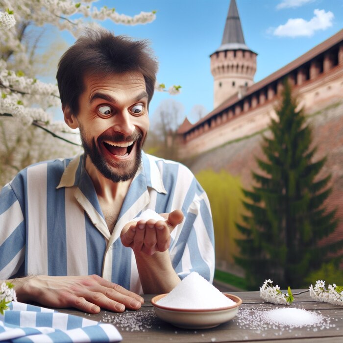 Нейросеть Dall-E.Питер.Весна.Соль) | Пикабу