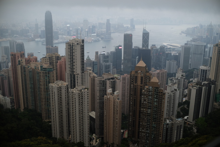 Сам вид с горы