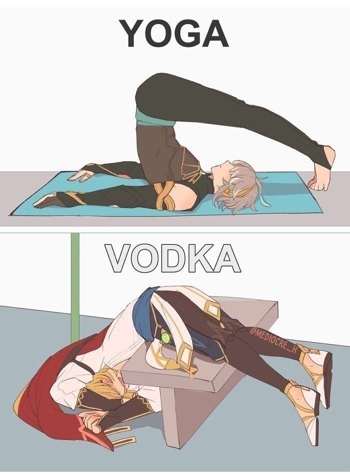 YOGA \ VODKA