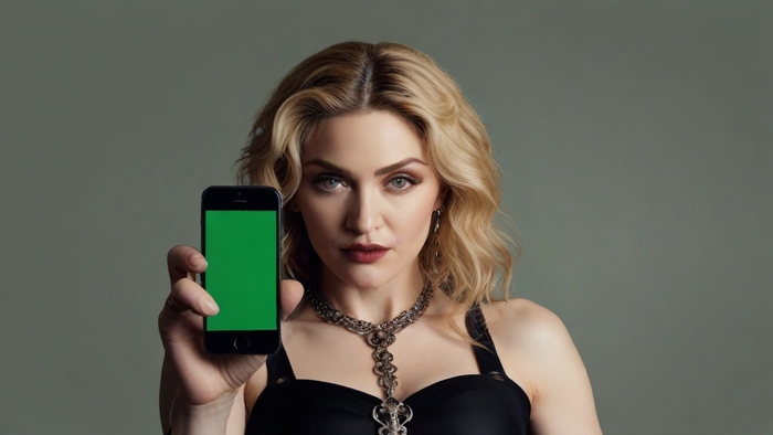 Madonna green screen