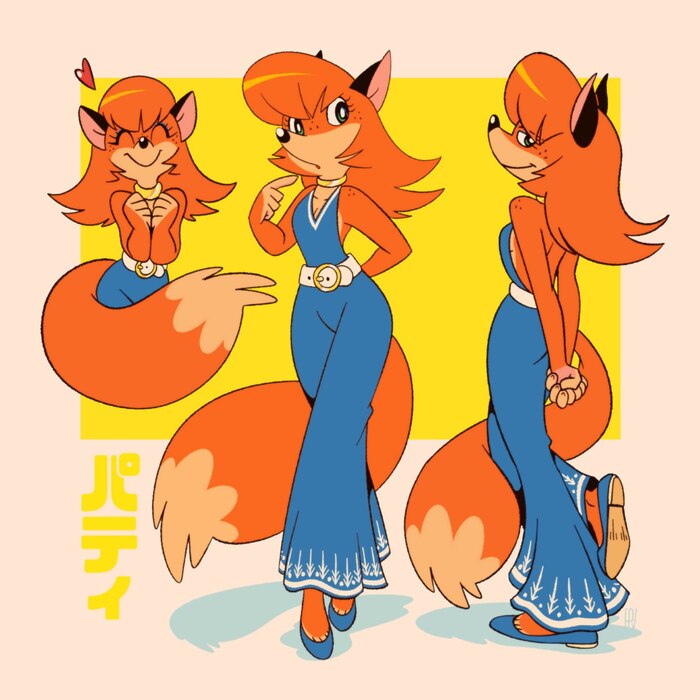   , , Furry Fox, Fox-pop