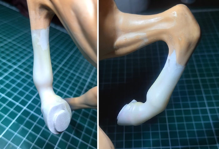 Наращивание копыта