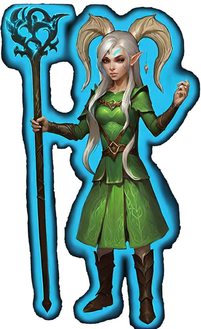 лесной эльф заклинатель