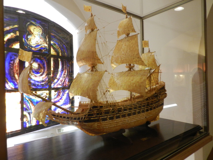 Модель шведского военного корабля 1628 года. 2007 год