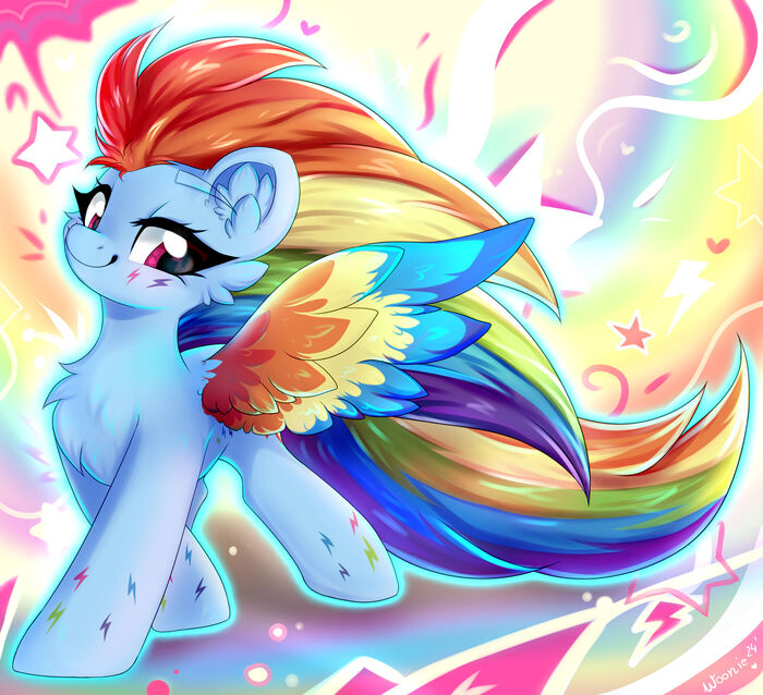   My Little Pony, Rainbow Dash, Ponyart, 