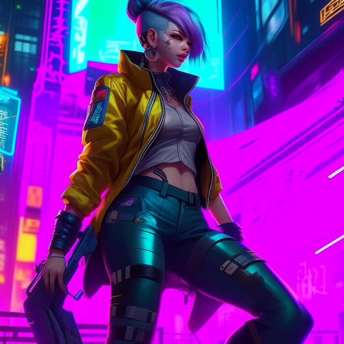 Kj cyberpunk Valorant, Cyberpunk 2077, Game Art, ,  , Killjoy
