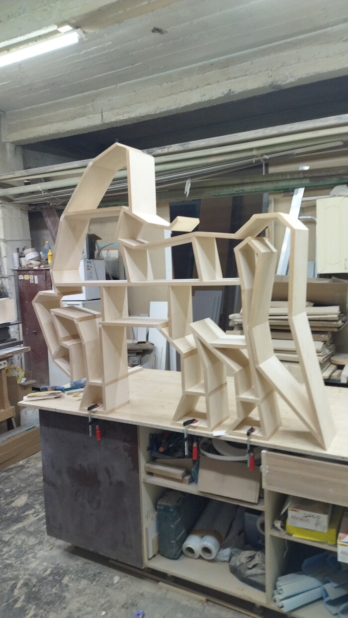 Вот так единорог постепенно вырастал.