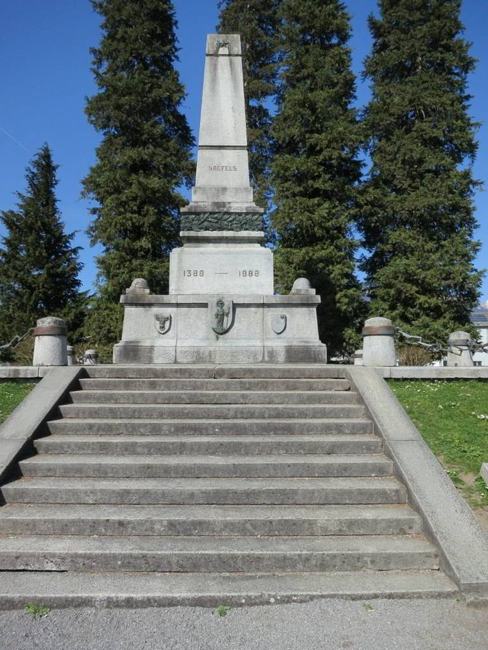 Мемориал на месте битвы при Нефельсе