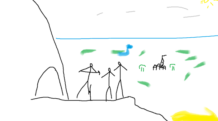 Пустыня осталась позади. Впереди шанс на отдых и новые приключения.