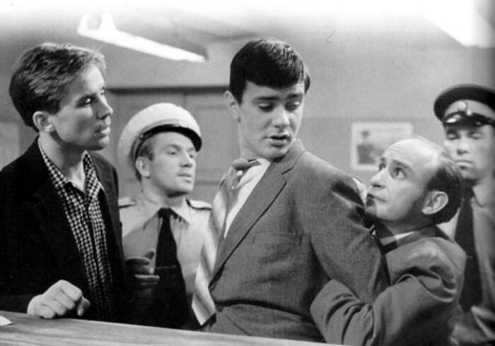 Алексей Локтев, Лев Дуров, Никита Михалков и Ролан Быков