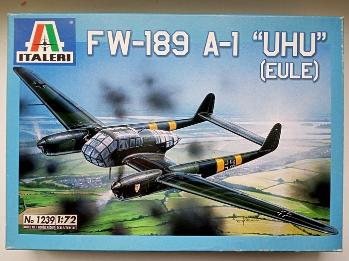 Focke-Wulf FW.189A-1 Uhu (1/72 Italeri + Microdesign).    ,  , ,  , , , , , ,   ,  ,   , , , ,  , , , , , 