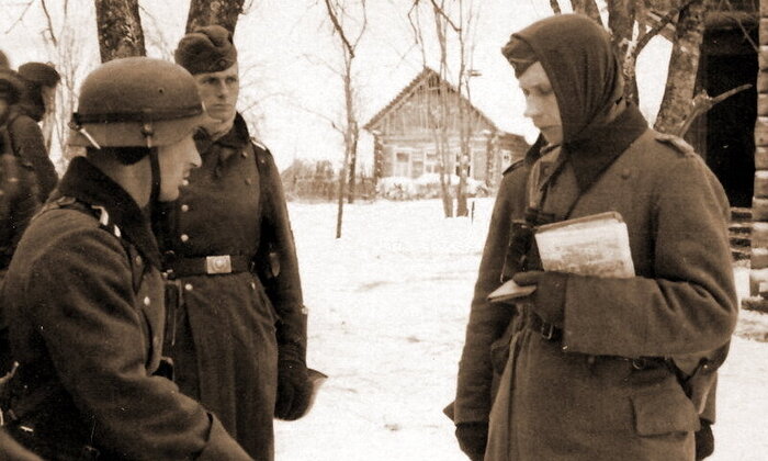 Солдаты 110-й пехотной дивизии Вермахта. Фото самого Э. Шрёдера я найти не смог.