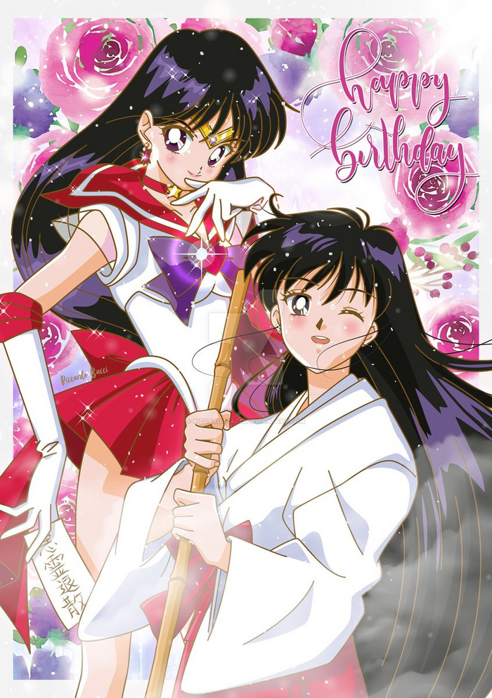   ,  Sailor Moon, Sailor Mars, Anime Art, , 