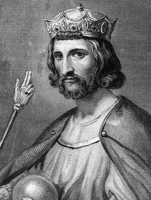 Гуго Капет - основатель династии Капетингов, боковые ветви которых в виде Валуа и Бурбонов будут править Францией до 1830 года