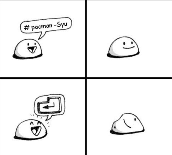 Pacman Linux, Arch, Pac-man, 