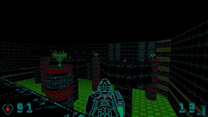 Бумер-шутер в стилистике ZX Spectrum с современной динамикой Инди игра, Разработка, Steam, Gamedev, Игры, Doom, Шутер, Уникальность, Видео, YouTube, Длиннопост