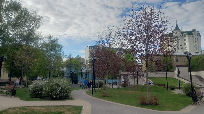 Ответ на пост «Воронежские будни» Мобильная фотография, Город, Парк, Воронеж, Весна, Длиннопост