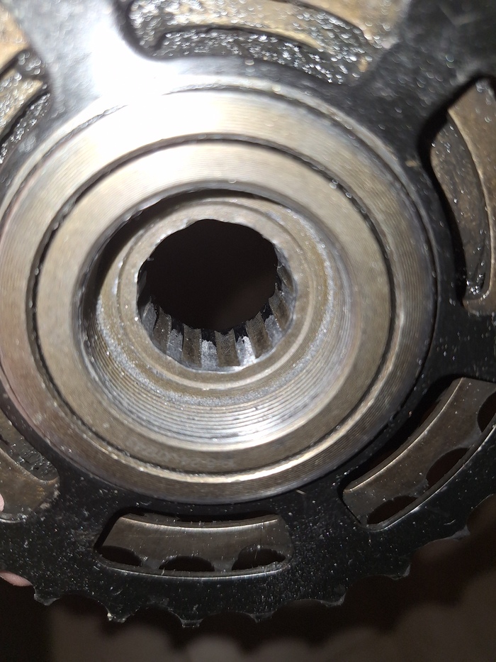 Трещотка после шарошки