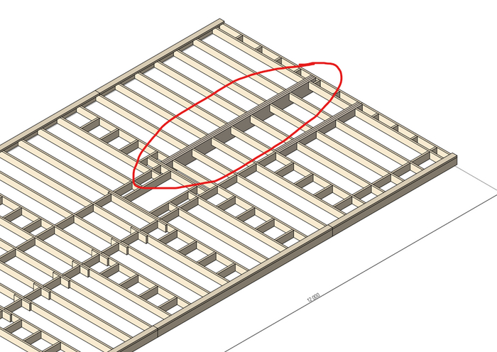 чердачное перекрытие