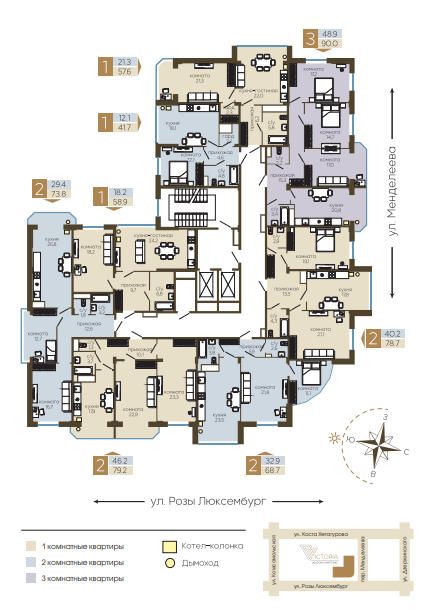 Поэтажный план