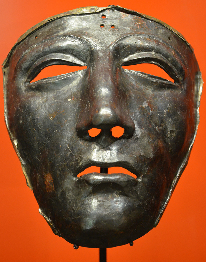 Маска римского всадника. Найдена под Калькризе.